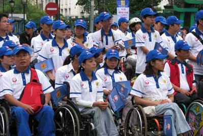 Treffen zum internationalen Tag der Behinderten